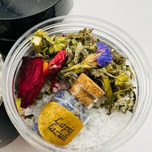 Herbal Bath Soak with Crystal Shots